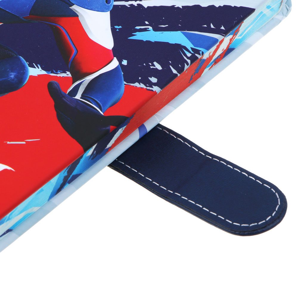 BY Русские Супергерои Зап.книжка 17,8х13см, 112л., тв.обл.с порол., ПУ "софт тач", магнит,"Пересвет", арт.№ 557-087