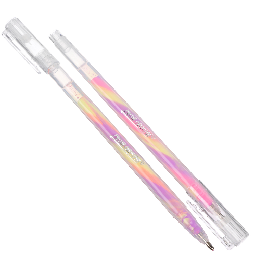 BY Русские Супергерои Набор ручек гелевых, 6шт, многоцв., флуор.чернила, 1,2мм, "Джуниор", ПВХ бокс, арт.№ 627-007