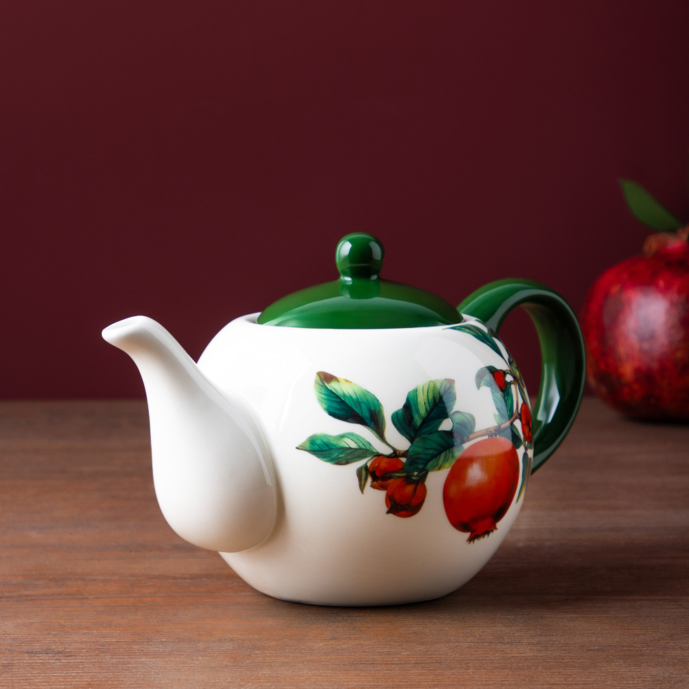 MILLIMI Гранат Чайник, 900мл, керамика, арт.№ 824-144