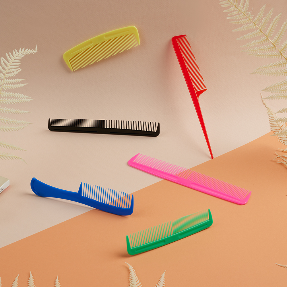 Набор расчесок тм ЮНИLOOK, 6шт, пластик, арт.№ 319-097