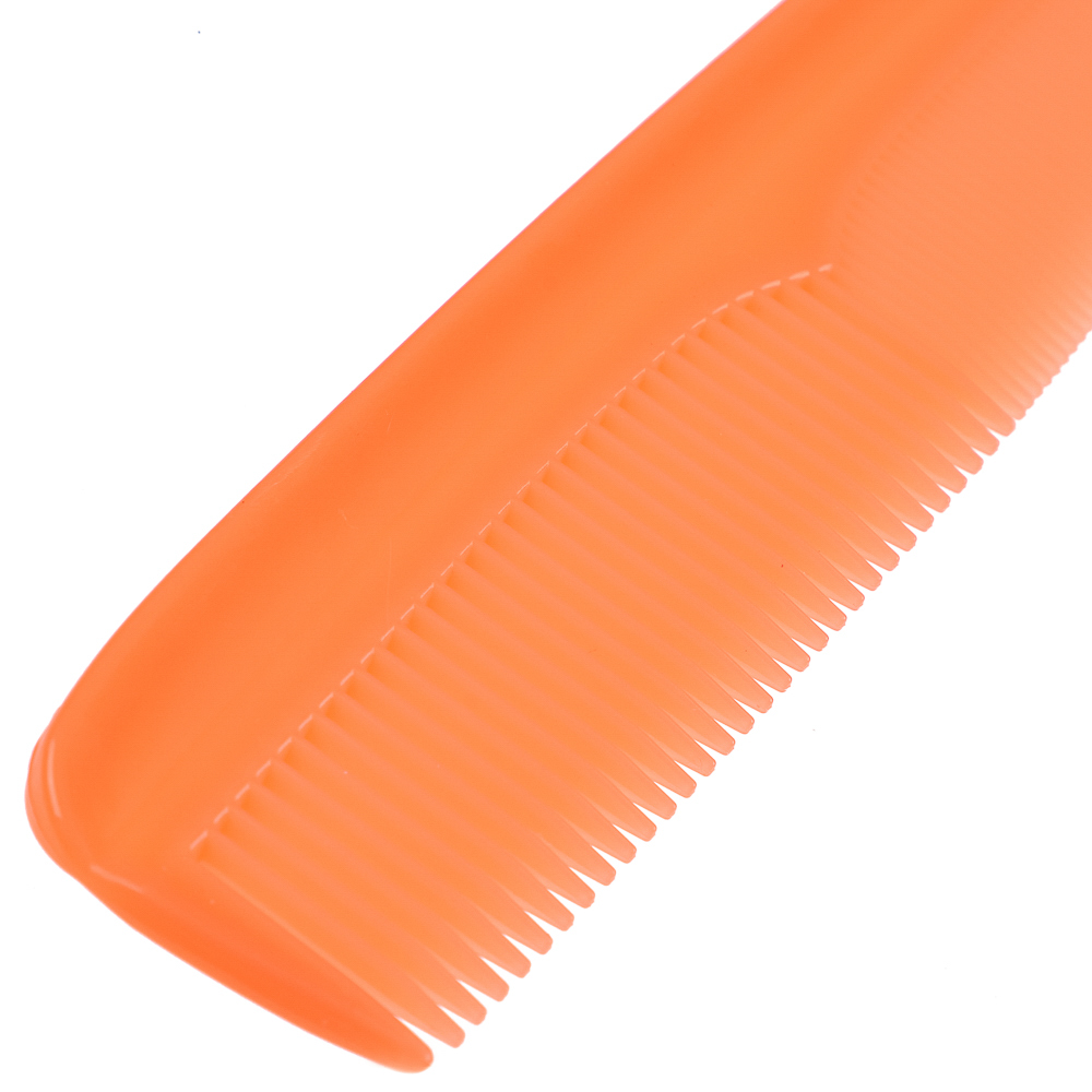 Расческа-гребень тм ЮНИLOOK, металлик, пластик, 17,7х3,1см, 4-6 цветов, арт.№ 319-017