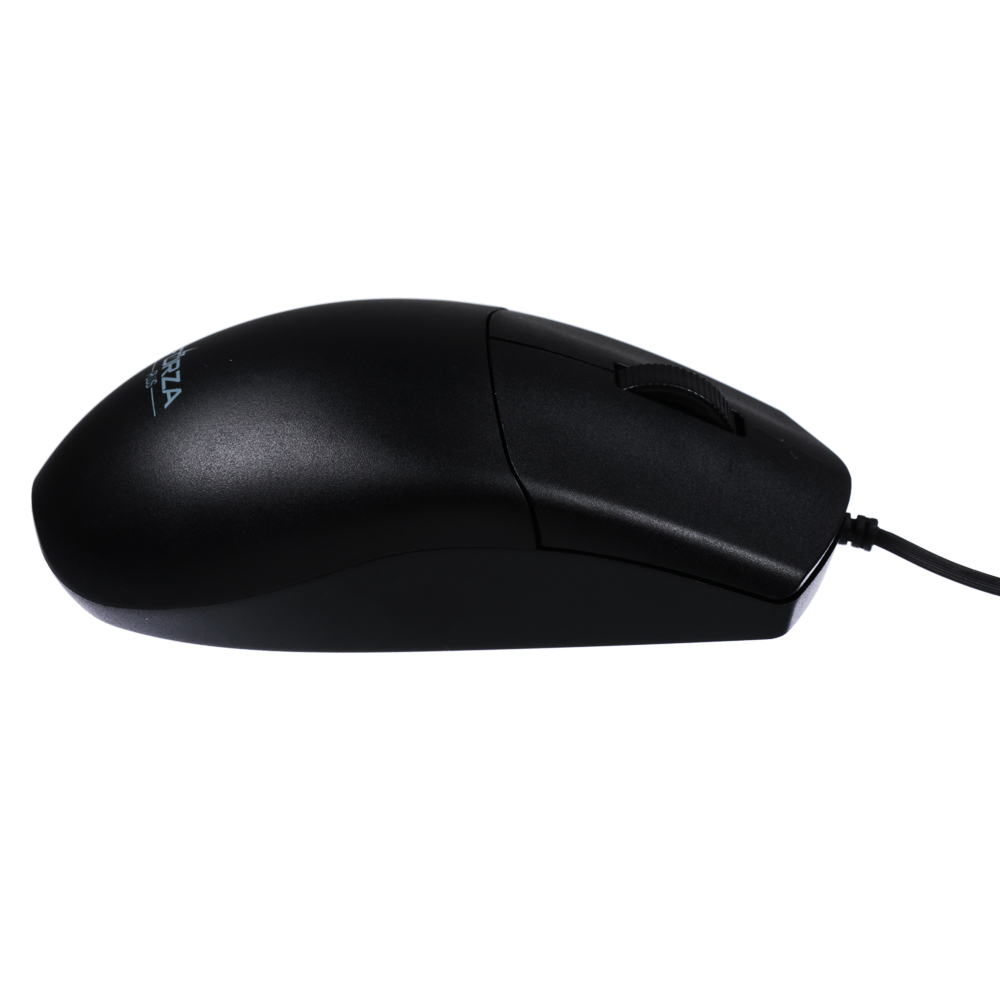 Компьютерная мышь проводная FORZA Стандарт, 1000DPI, длина провода 125см, чёрный, арт.№ 405-029