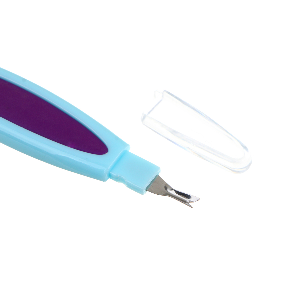 ЮНИLOOK Набор маникюрный 3 пр. (пилка металлическая с триммером, ножницы, пинцет), арт.10-9, арт.№ 305-415