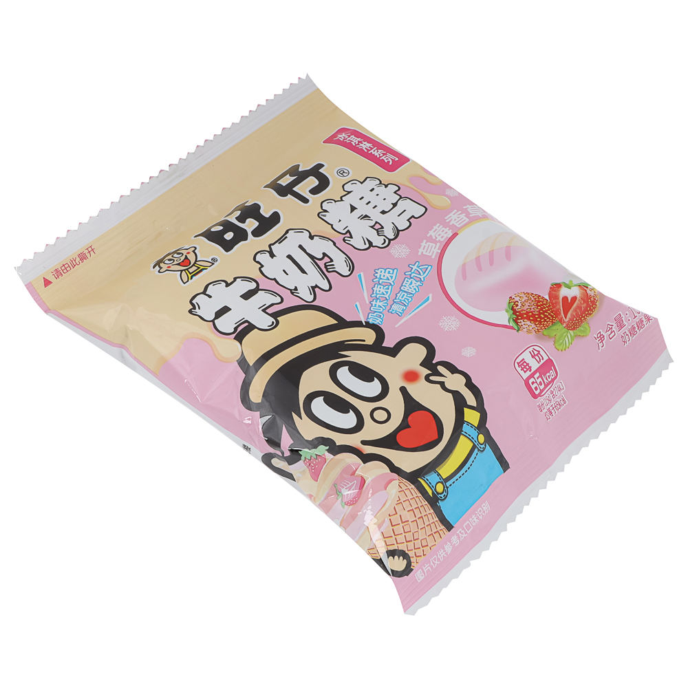 Конфеты сливочные, 2 вкуса (клубника-ваниль/шоколад-ваниль) 15г., арт.№ 347-389
