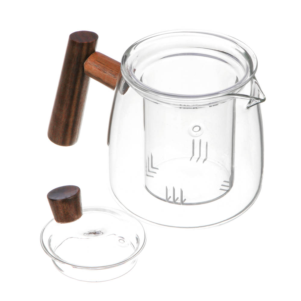 Набор подарочный чайный, стекло, дерево, арт.№ 531-060