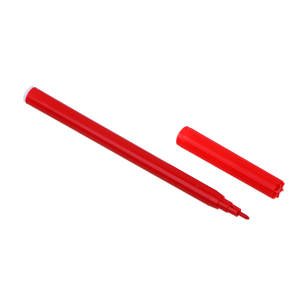 КУЛ ГЕЙМЕР Фломастеры 12 цветов, с цвет. вентилир. колпачком, большие, смываемые, пл., ПВХ пенал, арт.№ 256-277