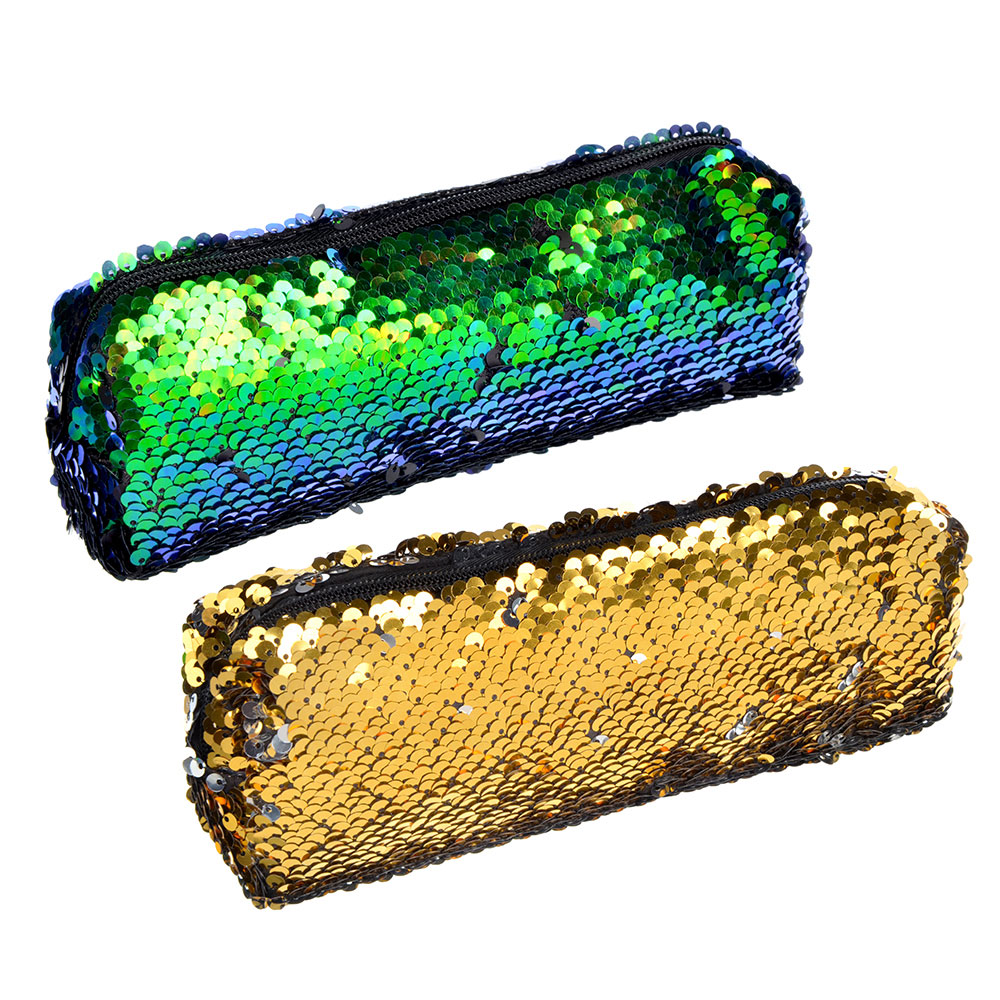 Пенал - хамелеон (меняющий цвет) квадратный, 20х5х5 см, 2 цвета, с антисминаемым вкладышем, арт.№ 238-050