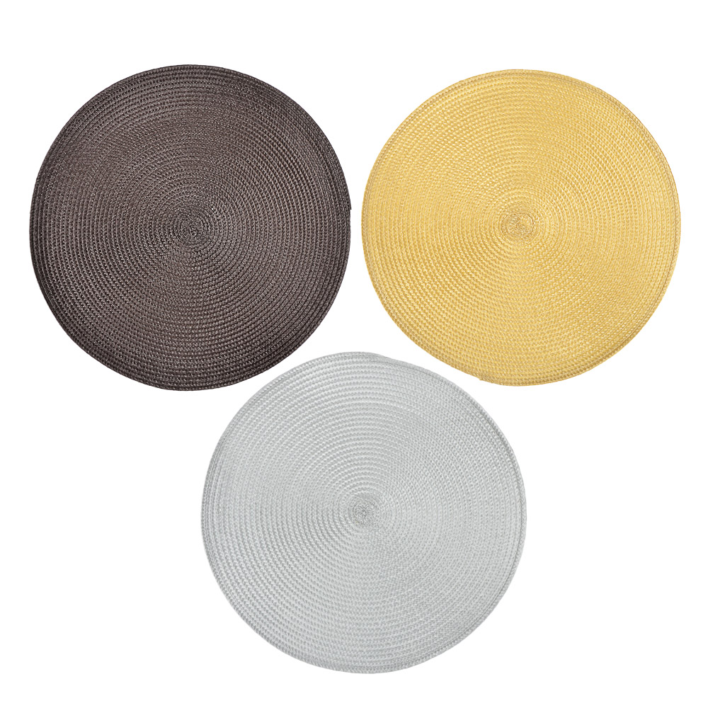 Салфетка сервировочная "Классика", d38см, 3 цвета, арт.№ 890-019