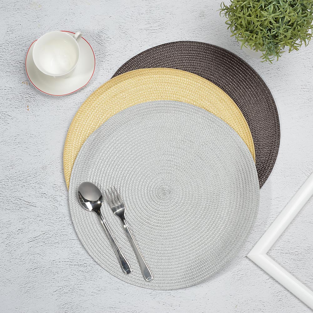 Салфетка сервировочная "Классика", d38см, 3 цвета, арт.№ 890-019