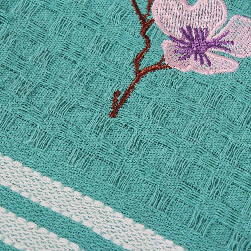 PROVANCE Мятный Латте Полотенце вафельное с вышивкой, 100% хлопок, 40х60см, 3 дизайна, арт.№ 488-046