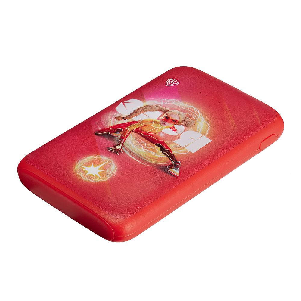 BY Аккумулятор мобильный, 5000 мАч, 2xUSB-A, 1xUSB-C,1xMicro-USB, QC+PD, 5А, Герои, ЗАРЯ, арт.№ 031-085