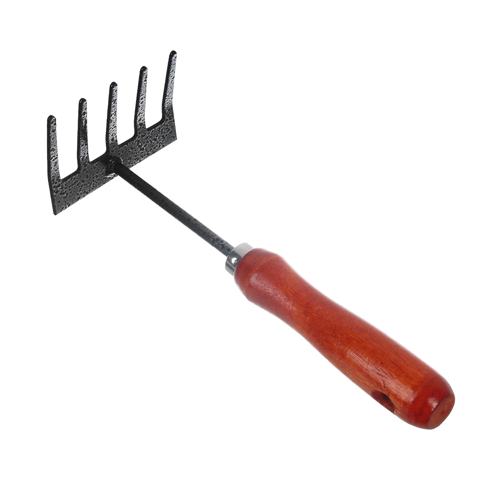 INBLOOM Грабельки садовые 25х8.5см, металл, дерево, арт.№ 181-074