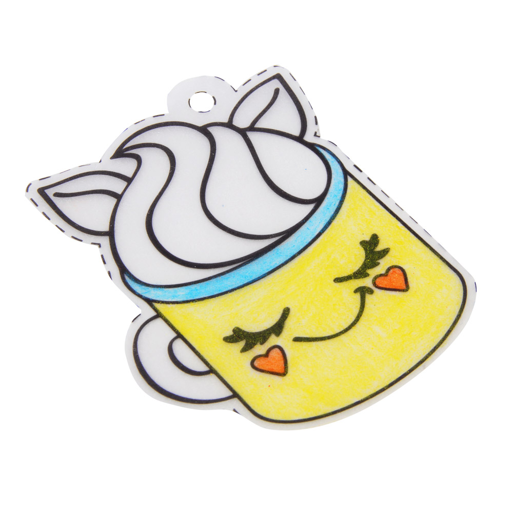 ХОББИХИТ Набор для творчества "Шринк пластик", PS, текстиль, цветные карандаши, 15,5х25см, 4 дизайна, арт.№ 283-005