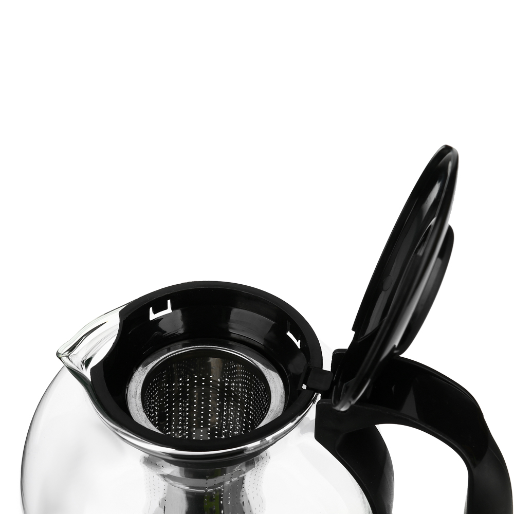 VETTA Чайник заварочный 1500мл, ситечко из нержавеющей стали, стекло, полипропилен, арт.№ 850-101