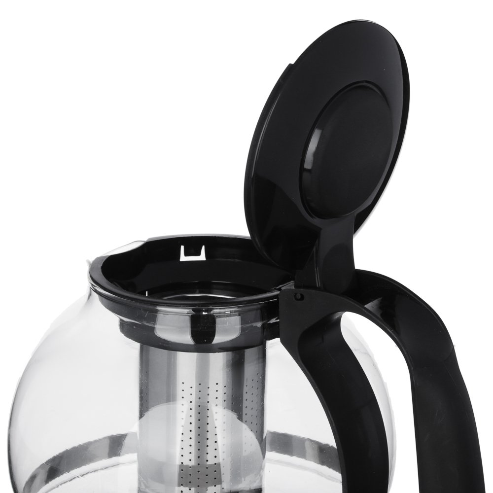 VETTA Чайник заварочный 1500мл, ситечко из нержавеющей стали, стекло, полипропилен, арт.№ 850-101
