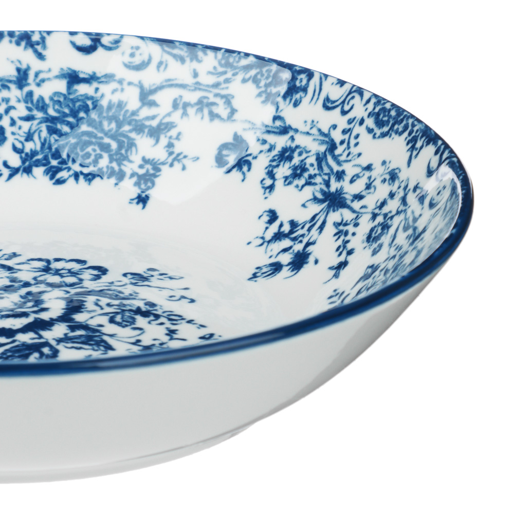 Тарелка для супа/салатник 20см, тм MILLIMI, Элеганс, фарфор, арт.№ 816-041