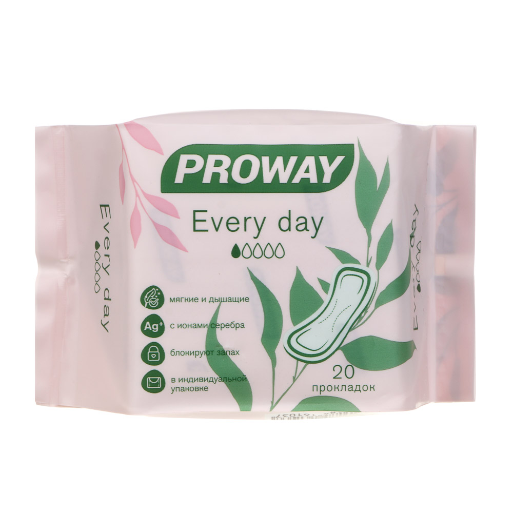 PROWAY Прокладки ежедневные, 20шт, арт.№ 939-031