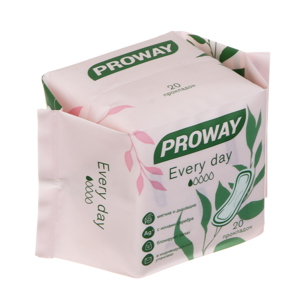 PROWAY Прокладки ежедневные, 20шт, арт.№ 939-031