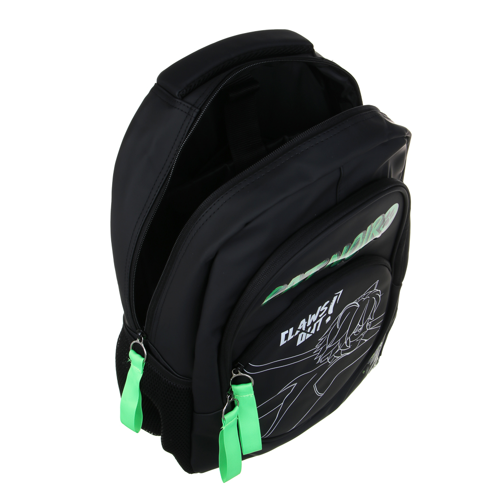 Супер-Кот Рюкзак подростковый 41х31х13см, 2отд., 3карм., уплот.лямки, ручка, матовый нейлон, "Скетч", арт.№ 811-028