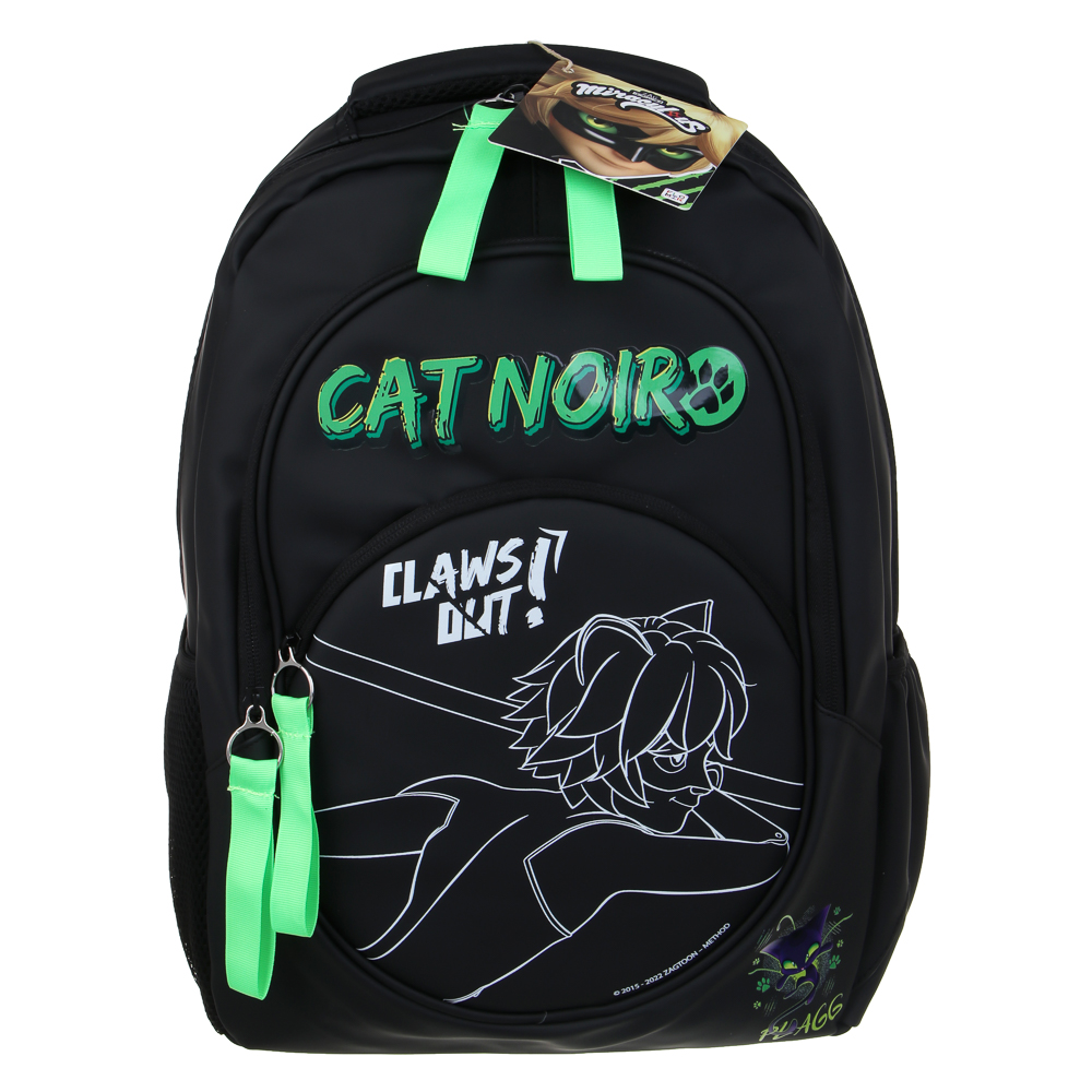 Супер-Кот Рюкзак подростковый 41х31х13см, 2отд., 3карм., уплот.лямки, ручка, матовый нейлон, "Скетч", арт.№ 811-028