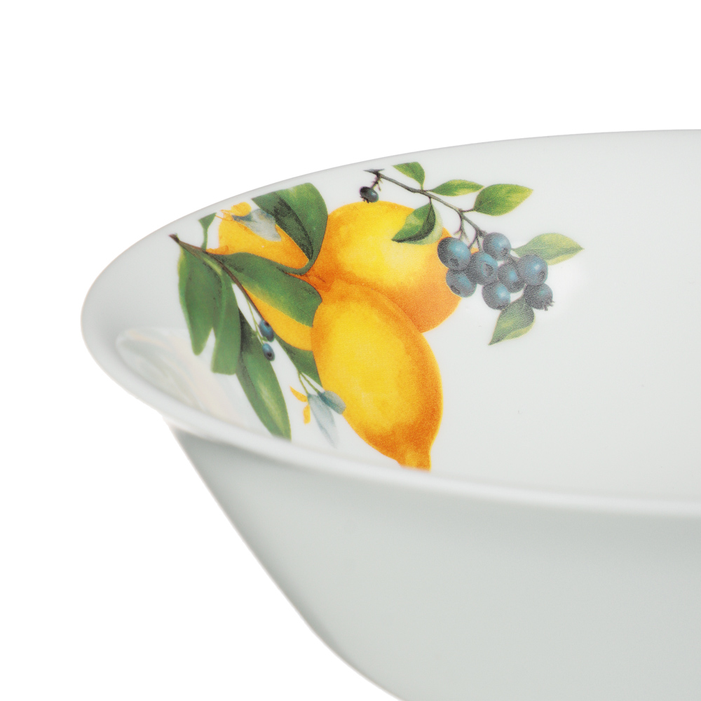 MILLIMI Лимоны Салатник, опаловое стекло,550мл, 16.5х4.8см, арт.№ 818-277