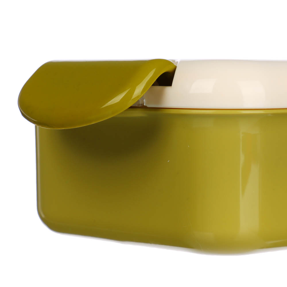 Ланчбокс с ложкой и вилкой "Медвежата", 350мл, полипропилен, арт.№ 829-205