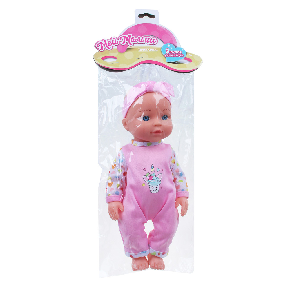 ИГРОЛЕНД Пупс в костюмчике, 13х9х29см, PVC, пластик, 3 дизайна, арт.№ 267-949