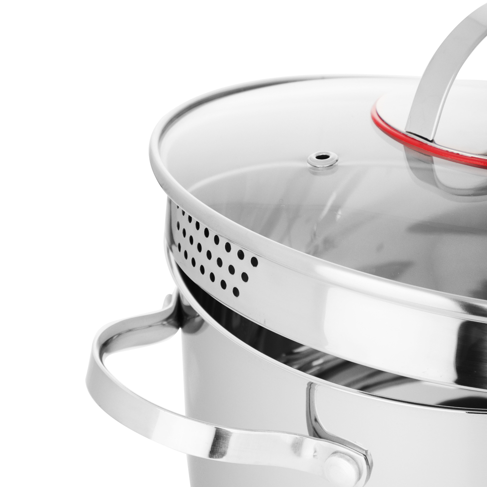 VETTA Бирмингем Кастрюля 20х12,5см, 3,6л, со стекл. крышкой, индукция, арт.№ 822-137