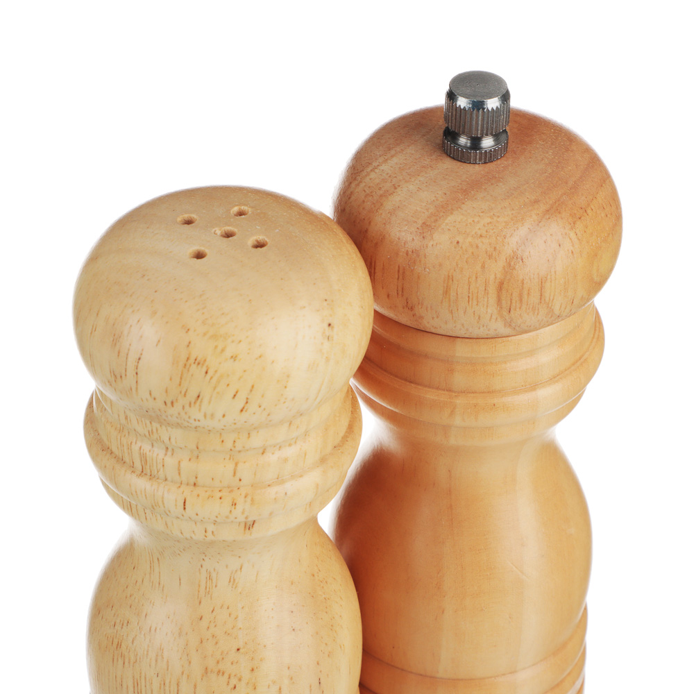 VETTA Набор для специй 2пр. мельница 14см + солонка 13см, дерево, P6 9905SP, арт.№ 827-018