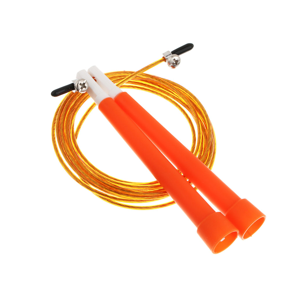 Скакалка скоростная тм BY SPORT, 3м, d2,5мм, сталь, ПВХ, арт.№ 190-031