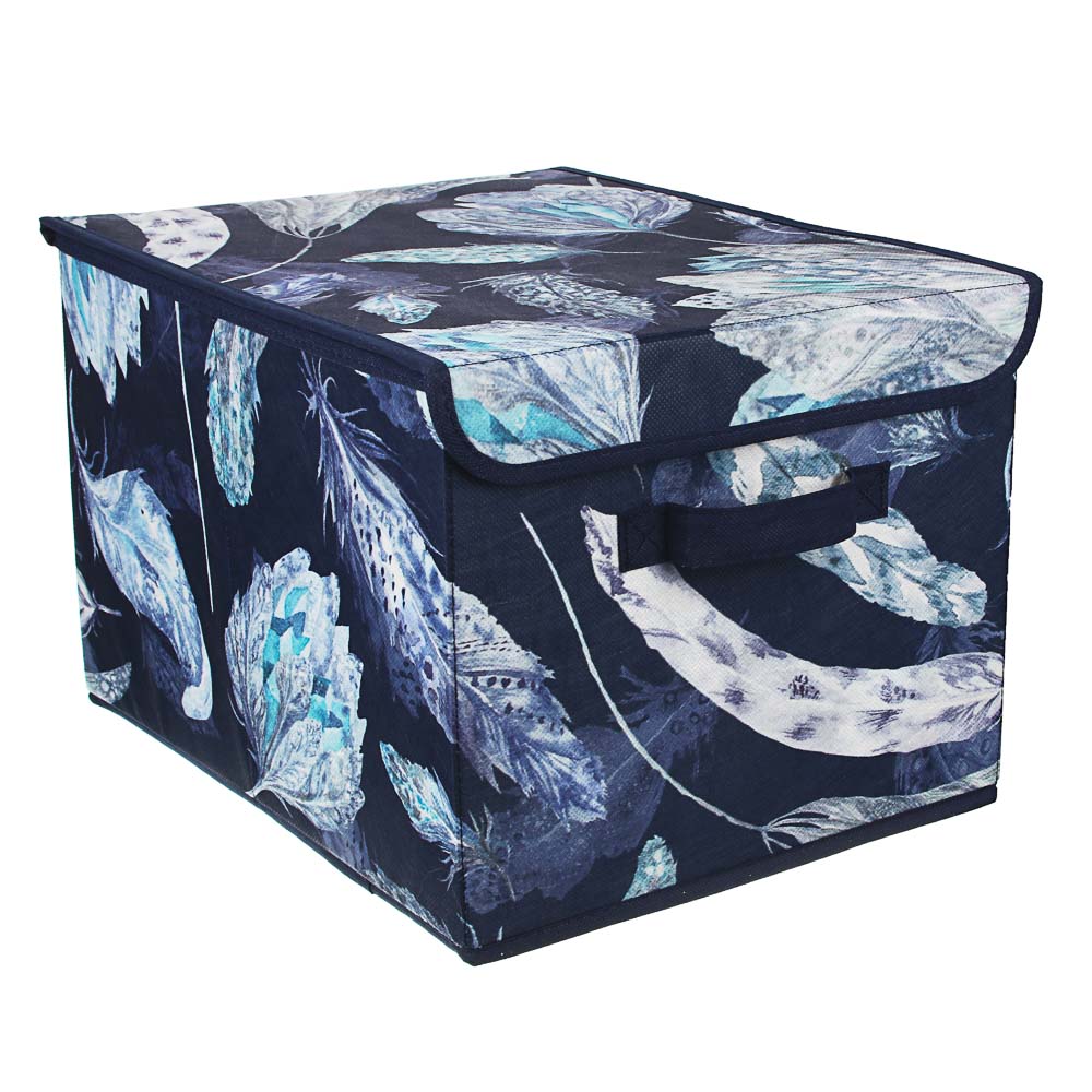 VETTA Санремо Кофр для хранения с крышкой, 30х40х25см, спанбонд, 2 дизайна, арт.№ 457-512