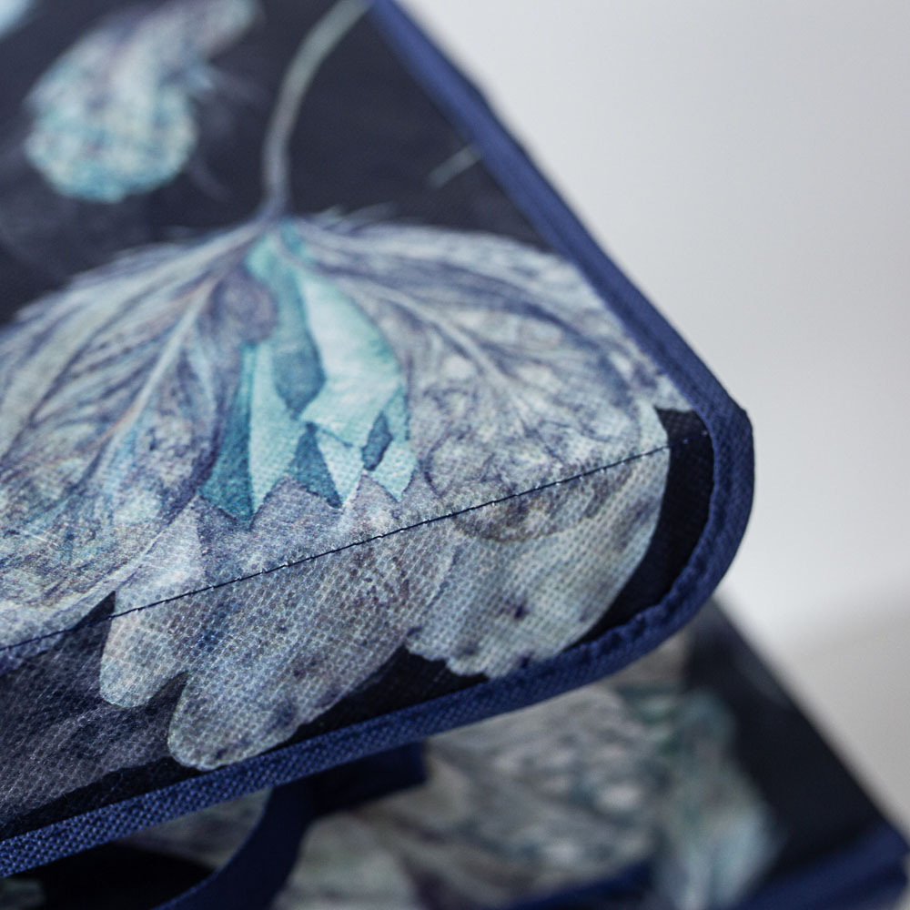 VETTA Санремо Кофр для хранения с крышкой, 30х40х25см, спанбонд, 2 дизайна, арт.№ 457-512