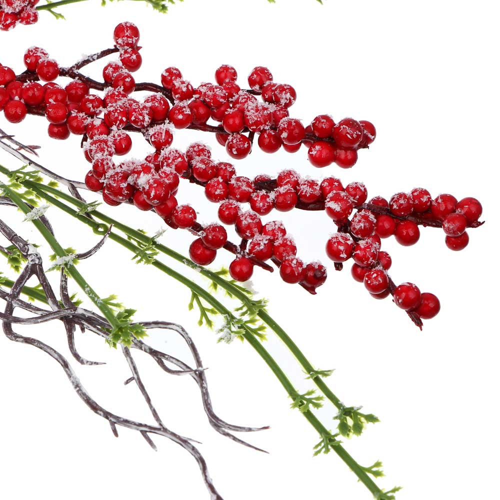 СНОУ БУМ Ветка 74 см, металл, пластик, арт.№ 353-512