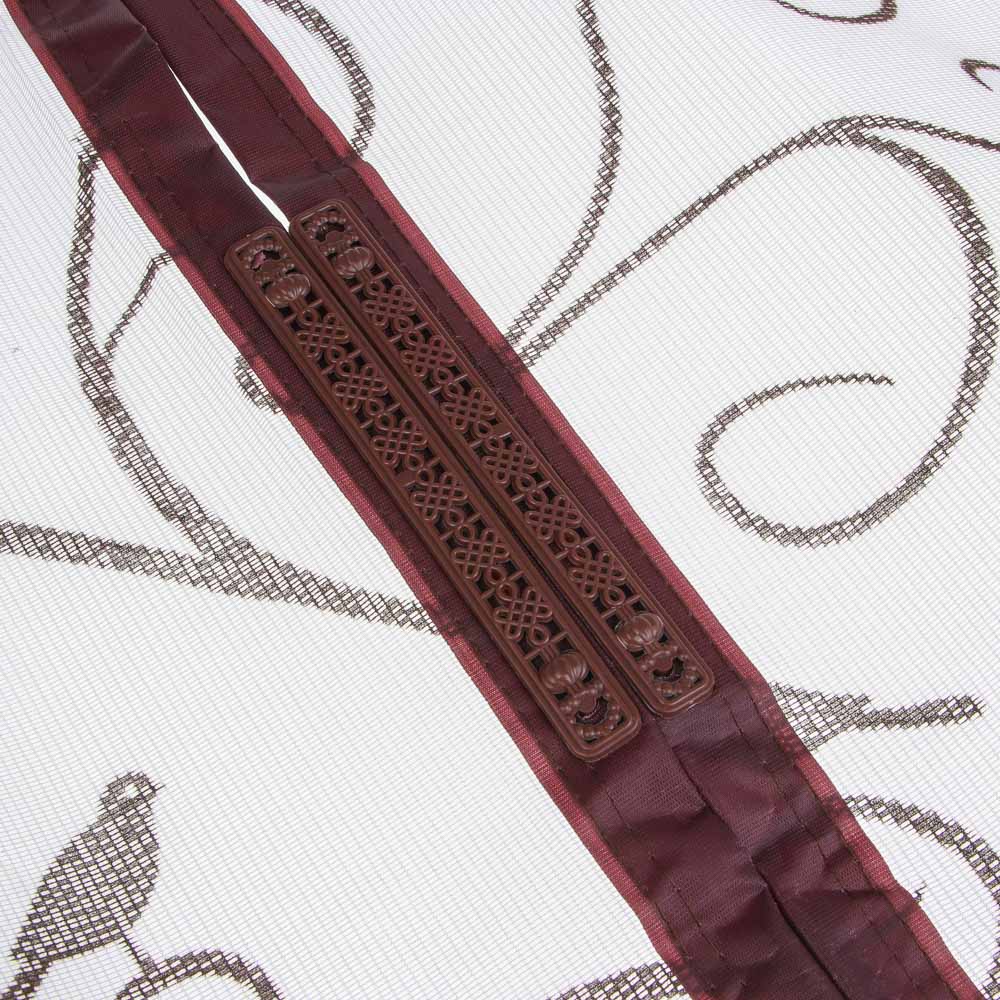 Москитная сетка для дверей тм INBLOOM на магнитах, 1,0х2,1м, полиэстер, арт.№ 159-189