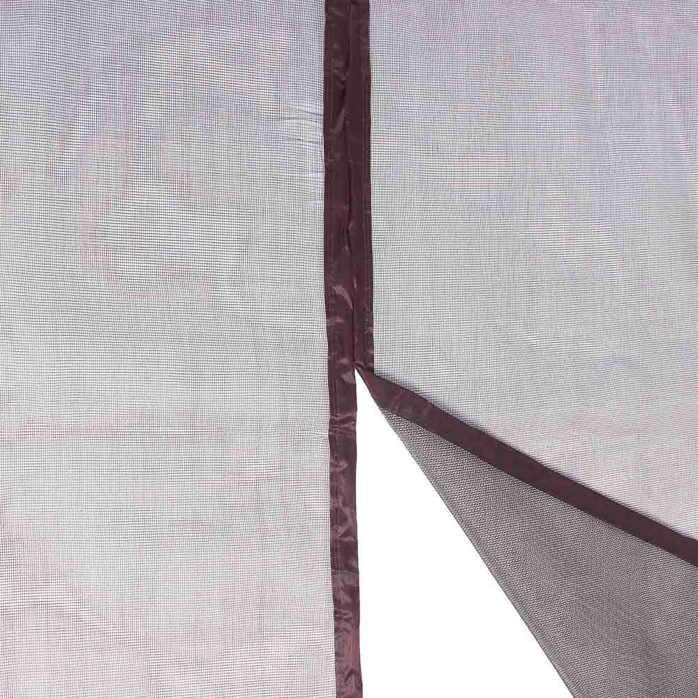 Сетка антимоскитная для дверей тм INBLOOM на магнитах, 1,0х2,1м, стекловолокно, 2 цвета, арт.№ 159-190