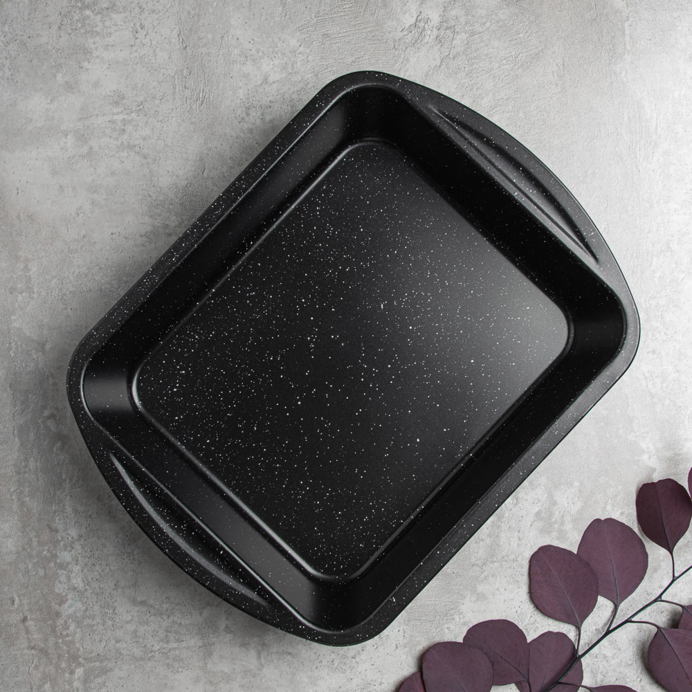 SATOSHI Валькур Противень глубокий, 40х28,5х7см, угл.сталь, антипригарное покрытие 280 град, арт.№ 849-175