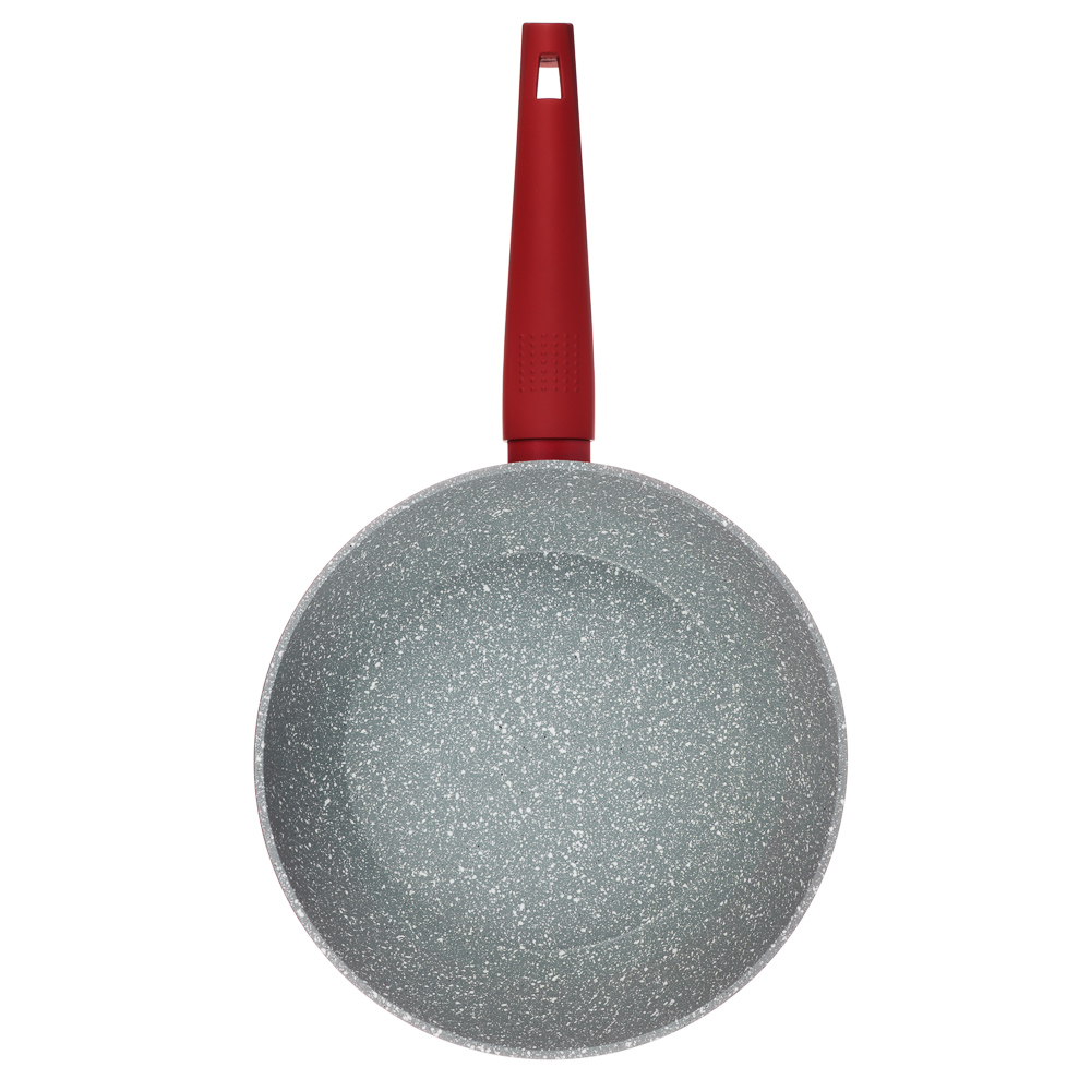 SATOSHI Верден Сотейник литой d=24см, антипригарное покрытие мрамор, индукция, арт.№ 846-463