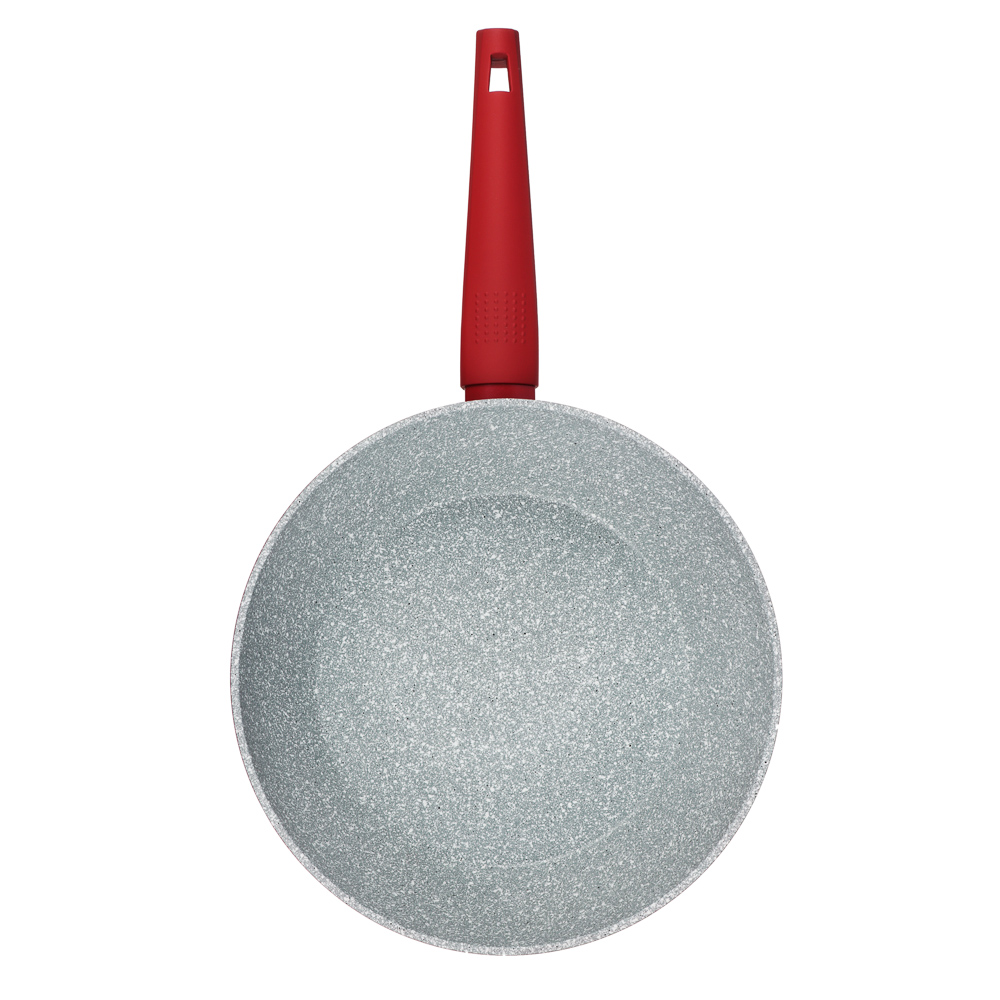 SATOSHI Верден Сотейник литой d=26см, антипригарное покрытие мрамор, индукция, арт.№ 846-464