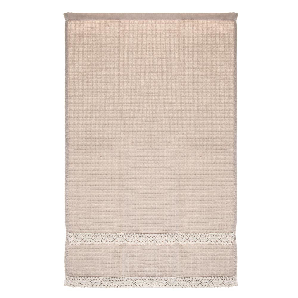 BY COLLECTION Дейзи Полотенце кухонное с кружевом, 80% хлопок, 20% полиэстер, 38х60см, 3 цвета, арт.№ 488-163
