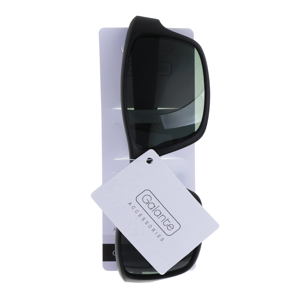 GALANTE Очки солнцезащитные, пластик, 143x40мм, 3 цвета, арт.№ 304-017