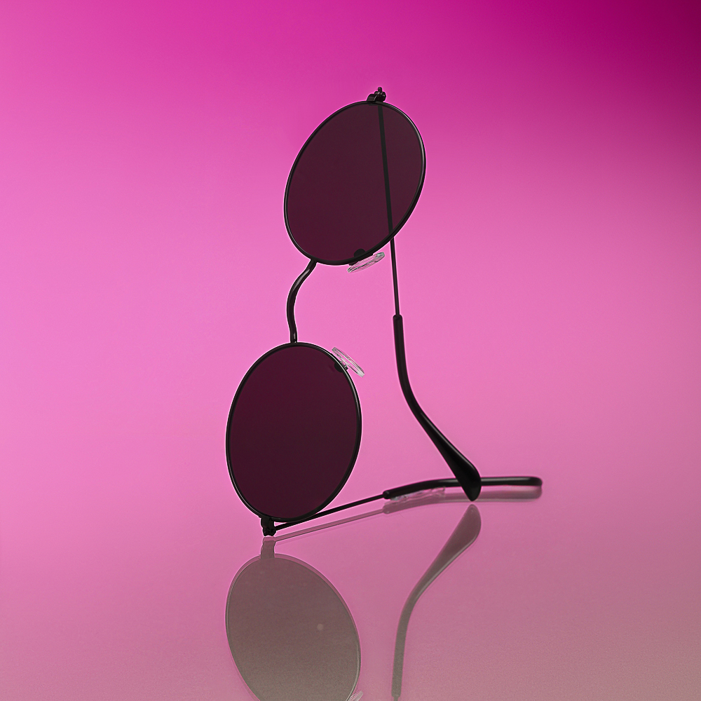 GALANTE Очки солнцезащитные, пластик, металл, 135x43мм, 4 цвета, арт.№ 304-019