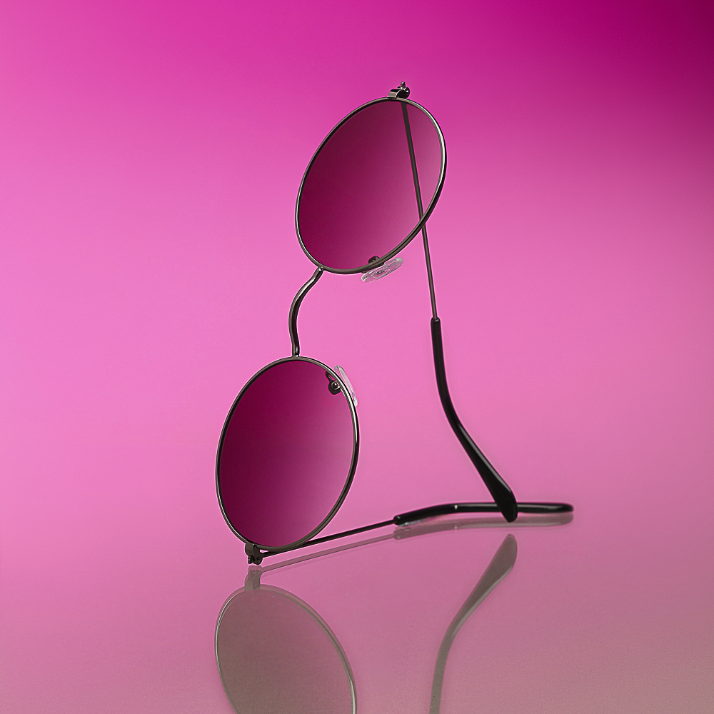 GALANTE Очки солнцезащитные, пластик, металл, 135x43мм, 4 цвета, арт.№ 304-019