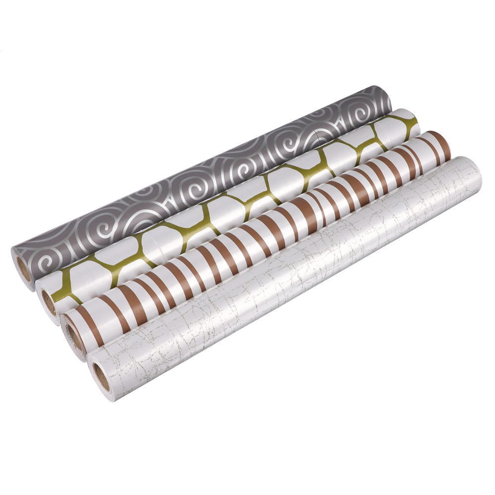 VETTA Пленка самоклеящаяся, 45см х 8м, ПП, 4 дизайна, арт.№ 416-229