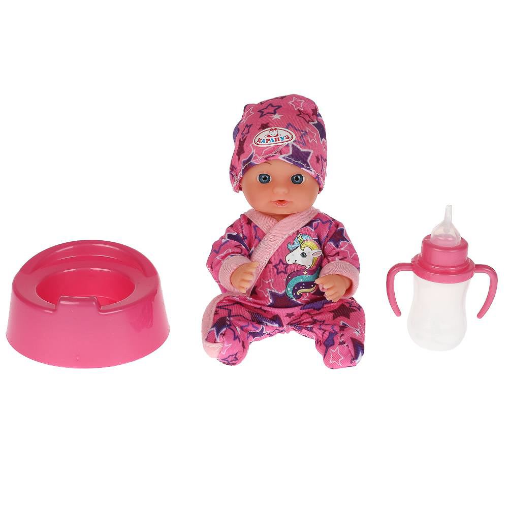 КАРАПУЗ Пупс 15см с аксессуарами в наборе, арт.№ 258-073