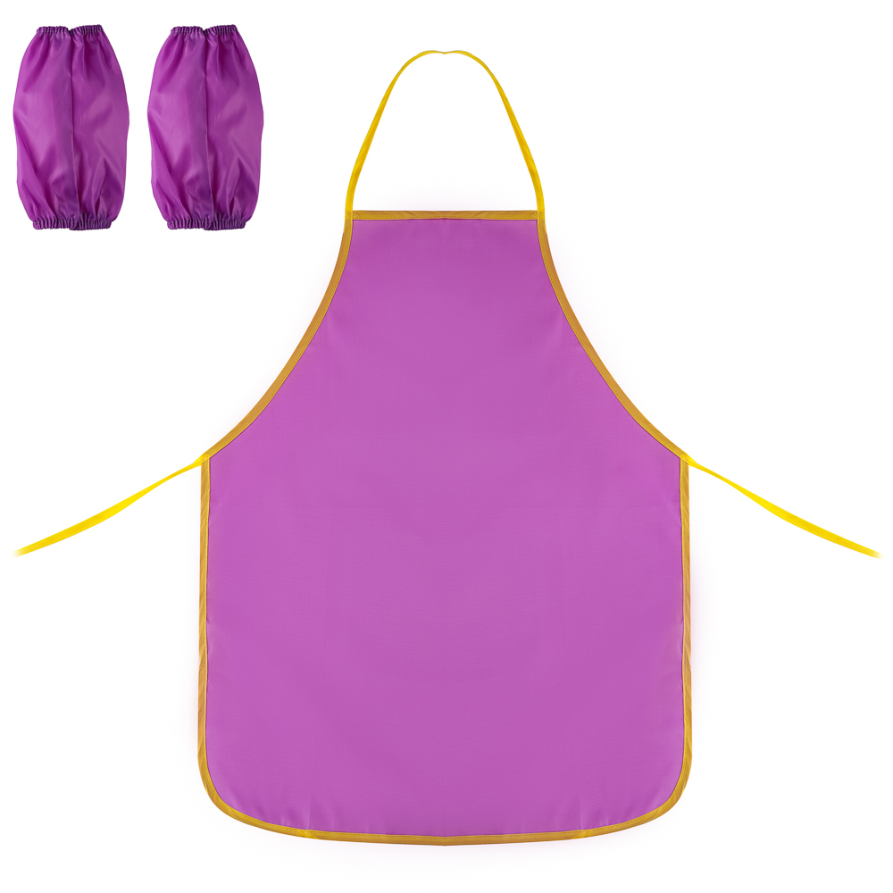 ClipStudio Фартук для труда с нарукавниками, 60х48см, на завязках, полиэстер, 4 цвета, арт.№ 233-016