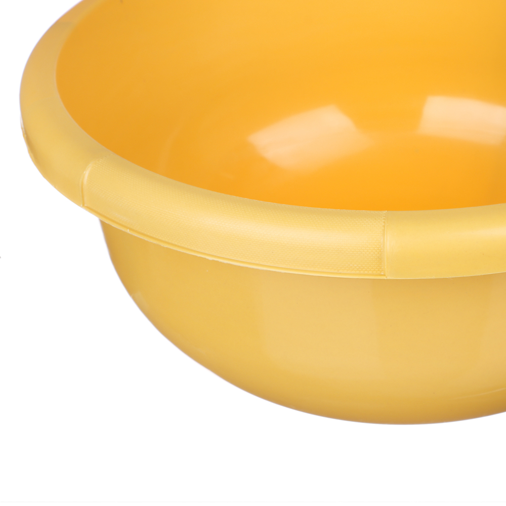 Таз пластмассовый круглый 6,5 л цветной, ПБ, арт.№ 406-108