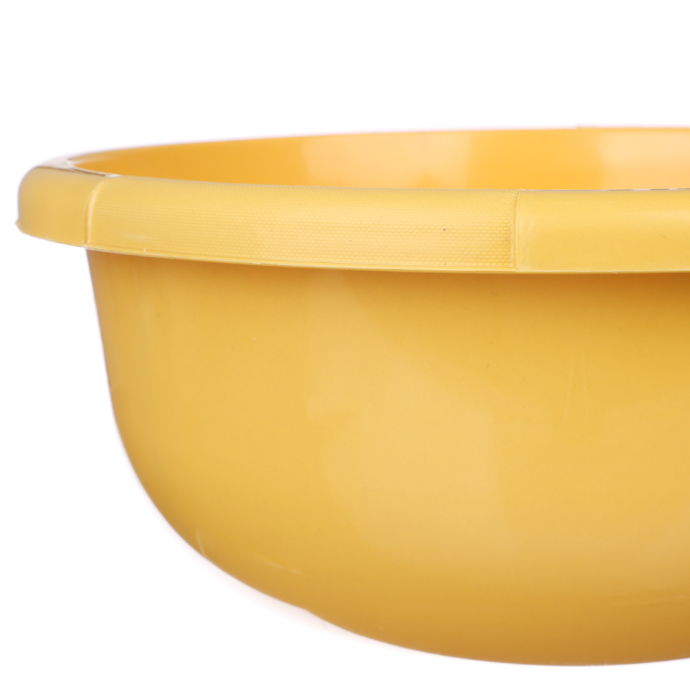 Таз пластмассовый круглый 6,5 л цветной, ПБ, арт.№ 406-108