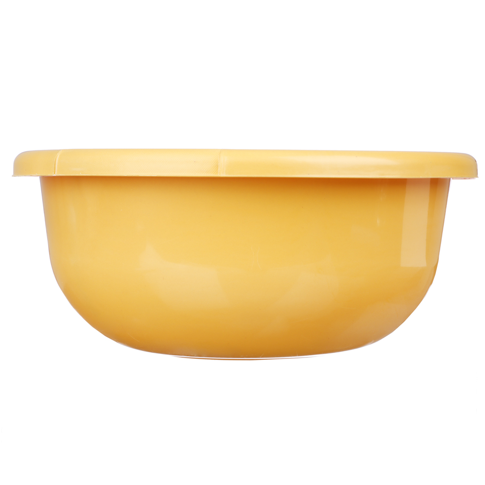 Таз пластмассовый круглый 6,5 л цветной, ПБ, арт.№ 406-108