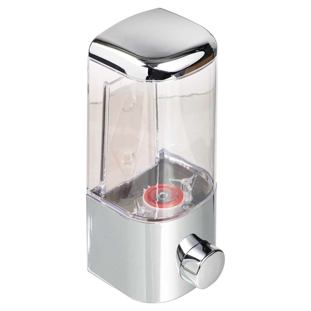 VETTA Дозатор для жидкого мыла настенный, 500мл, хром, ABS, полистирол, арт.№ S05-021