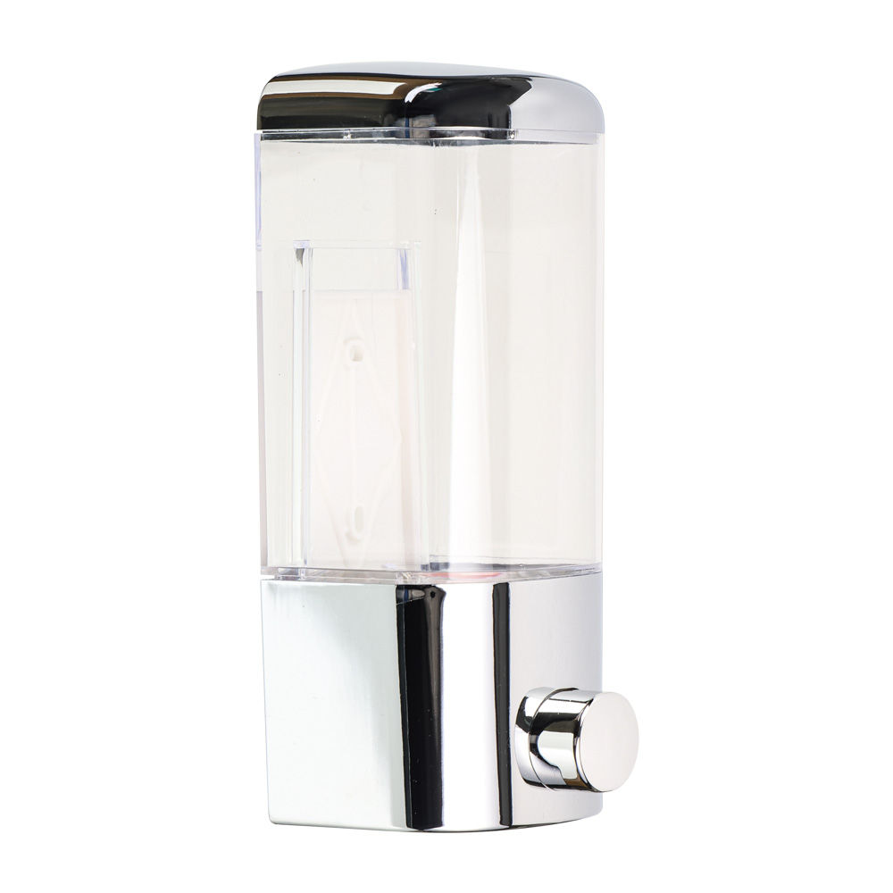 VETTA Дозатор для жидкого мыла настенный, 500мл, хром, ABS, полистирол, арт.№ S05-021